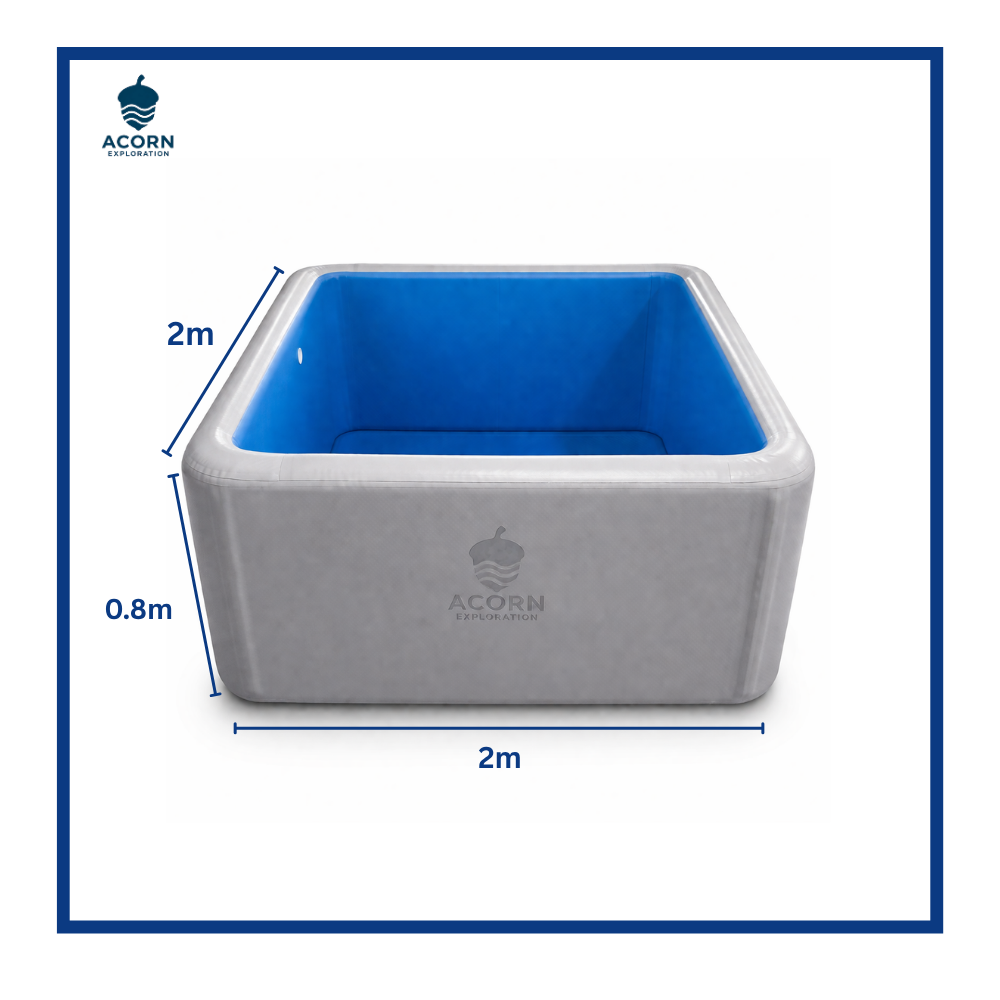 Square Drop-Stitch Pool – 2 x 2 meters - Image 2